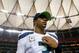 ATLANTA, GA - NOVEMBER 10: Russell Wilson #3 of the Seattle Seahawks celebrates their 33-10 win over the Atlanta Falcons at Georgia Dome on November 10, 2013 in Atlanta, Georgia. (Photo by Kevin C. Cox/Getty Images)