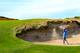 The bunkers at Bandon are so steep that some have stairways to help you enter and exit.