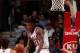 CHICAGO, IL - NOVEMBER 08: Jimmy Butler #21 of the Chicago Bulls passes the ball against the Utah Jazz on November 8, 2013 at the United Center in Chicago, Illinois. NOTE TO USER: User expressly acknowledges and agrees that, by downloading and/or using th
