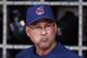 ANAHEIM, CA - AUGUST 19: Cleveland Indians manager Terry Francona looks on prior to the start of the game against the Los Angeles Angels of Anaheim at Angel Stadium of Anaheim on August 19, 2013 in Anaheim, California. (Photo by Jeff Gross/Getty Images)