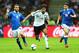 WARSAW, POLAND - JUNE 28: Daniele De Rossi (L) and Riccardo Montolivo (R) of Italy chase Sami Khedira (C) of Germany during the UEFA EURO 2012 semi final match between Germany and Italy at the National Stadium on June 28, 2012 in Warsaw, Poland. (Photo b