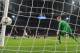 AMSTERDAM, NETHERLANDS - OCTOBER 24: Goalkeeper Joe Hart of Manchester City can only watch as Siem de Jong of Ajax drills a shot low into the bottom corner during the UEFA Champions League Group D match between AFC Ajax v Manchester City on October 24, 2