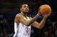 Nov 10, 2013; Oklahoma City, OK, USA; Oklahoma City Thunder small forward Kevin Durant (35) attempts a shot against the Washington Wizards during overtime at Chesapeake Energy Arena. Mandatory Credit: Mark D. Smith-USA TODAY Sports