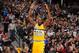 DENVER, CO - NOVEMBER 1: Kenneth Faried #35 of the Denver Nuggets celebrates a play against the Portland Trail Blazers on November 1, 2013 at the Pepsi Center in Denver, Colorado. NOTE TO USER: User expressly acknowledges and agrees that, by downloading