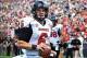 Sep 28, 2013; West Lafayette, IN, USA; Northern Illinois Huskies quarterback Jordan Lynch (6) runs for a touchdown against the Purdue Boilermakers at Ross Ade Stadium. Northern Illinois won 55-24. Mandatory Credit: Pat Lovell-USA TODAY Sports