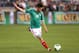 GLENDALE, AZ - JANUARY 30: Oribe Peralta #19 of Mexico shoots the ball against Denmark during an international friendly match at University of Phoenix Stadium on January 30, 2013 in Glendale, Arizona. Mexico and Denmark ended in a 1-1 draw. (Photo by C