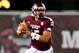 Oct 24, 2013; Starkville, MS, USA; Mississippi State Bulldogs quarterback Dak Prescott (15) prepares for a pass during the game against the Kentucky Wildcats at Davis Wade Stadium. Mandatory Credit: Spruce Derden-USA TODAY Sports