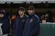 October 10, 2013; Oakland, CA, USA; Detroit Tigers starting pitcher Max Scherzer (37, left) and starting pitcher Justin Verlander (35, right) stand in the dugout during the ninth inning in game five of the American League divisional series playoff basebal