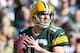 Nov 10, 2013; Green Bay, WI, USA; Green Bay Packers quarterback Scott Tolzien (16) prepares to throw the ball during the second quarter against the Philadelphia Eagles at Lambeau Field. Mandatory Credit: Jeff Hanisch-USA TODAY Sports