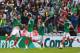 MEXICO CITY, MEXICO - NOVEMBER 13: Paul Aguilar of Mexico celebrates with his teammates during a match between Mexico and New Zealand as part of the FIFA World Cup Qualifiers at Azteca Stadium on November 13, 2013 in Mexico City, Mexico. (Photo by Hector