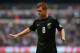 MEXICO CITY, MEXICO - NOVEMBER 13: Michael McGlinchey of New Zealand reacts during a match between Mexico and New Zealand as part of the FIFA World Cup Qualifiers at Azteca Stadium on November 13, 2013 in Mexico City, Mexico. (Photo by Hector Vivas/Getty
