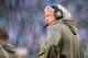 EAST RUTHERFORD, NJ - NOVEMBER 3: Defensive coordinator Rob Ryan of the New Orleans Saints on the sideline in the 2nd half of the Jets 26-20 win over the New Orleans Saints at MetLife Stadium on November 3, 2013 in East Rutherford, New Jersey. (Photo by R