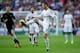 MADRID, SPAIN - NOVEMBER 09: Cristiano Ronaldo of Real Madrid CF controls the ball during the La Liga match between Real Madrid CF and Real Sociedad de Futbol at Estadio Santiago Bernabeu on November 9, 2013 in Madrid, Spain. (Photo by Gonzalo Arroyo Mo