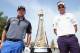 Graeme McDowell (L) and Ian Poulter (R) round out the top four in the Race to Dubai.