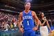 PHILADELPHIA, PA - NOVEMBER 2: Michael Carter-Williams #1 of the Philadelphia 76ers smiles after the game against the Chicago Bulls at the Wells Fargo Center on November 2, 2013 in Philadelphia, Pennsylvania. NOTE TO USER: User expressly acknowledges and