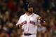 BOSTON, MA - OCTOBER 30: Jacoby Ellsbury #2 of the Boston Red Sox in action against the St. Louis Cardinals during Game Six of the 2013 World Series at Fenway Park on October 30, 2013 in Boston, Massachusetts. (Photo by Elsa/Getty Images)