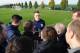 ST ALBANS, ENGLAND - NOVEMBER 13: Phil Jones of England is the centre of attention ahead of an England Training Session at London Colney on November 13, 2013 in St Albans, England. (Photo by Mike Hewitt/Getty Images)