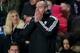 LONDON, ENGLAND - NOVEMBER 09: Steve Clarke the West Brom manager reacts as Chelsea are awarded a late penalty during the Barclays Premier League match between Chelsea and West Bromwich Albion at Stamford Bridge on November 9, 2013 in London, England. (