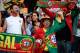 COIMBRA, PORTUGAL - OCTOBER 15: Portugal supporters cheer on their team during the FIFA 2014 World Cup Qualifier match between Portugal and Luxembourg at Estadio Cidade de Coimbra on October 15, 2013 in Coimbra, Portugal. (Photo by David Ramos/Getty Ima