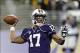 Nov 9, 2013; Seattle, WA, USA; Washington Huskies quarterback Keith Price (17) passes the ball against the Colorado Buffaloes during the 1st half at Husky Stadium. Mandatory Credit: Steven Bisig-USA TODAY Sports
