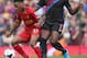 Raheem Sterling in action for Liverpool against Crystal Palace in his only Premier League start this season.