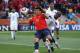 NELSPRUIT, SOUTH AFRICA - JUNE 16: Gary Medel of Chile is challenged by Osman Chavez of Honduras during the 2010 FIFA World Cup South Africa Group H match between Honduras and Chile at the Mbombela Stadium on June 16, 2010 in Nelspruit, South Africa. (Ph