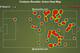 Ronaldo's Heat Map vs. Sevilla