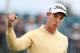 MELBOURNE, AUSTRALIA - NOVEMBER 15: Nathan Holman of Australia celebrates a birdie during round two of the 2013 Australian Masters at Royal Melbourne Golf Course on November 15, 2013 in Melbourne, Australia. (Photo by Michael Dodge/Getty Images)