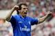 SUNDERLAND - APRIL 5: Gianfranco Zola of Chelsea celebrates scoring the equalising goal during the FA Barclaycard Premiership match between Sunderland and Chelsea held on April 5, 2003 at the Stadium of Light, in Sunderland, England. Chelsea won the mat
