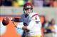 Nov 9, 2013; Berkeley, CA, USA; Southern California Trojans quarterback Cody Kessler (6) throws a pass against the California Golden Bears at Memorial Stadium. Mandatory Credit: Kirby Lee-USA TODAY Sports