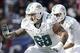 Oct 27, 2013; Foxborough, MA, USA; Miami Dolphins guard Richie Incognito (68) prepares to block against the New England Patriots during the second quarter at Gillette Stadium. Mandatory Credit: Winslow Townson-USA TODAY Sports