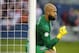 KANSAS CITY, KS - OCTOBER 11: Tim Howard #1 of the U.S. Men's National Soccer Team directs teammates as they setup for a free kick by Jamaica late in the first half at Sporting Park on October 11, 2013 in Kansas City, Kansas. (Photo by Kyle Rivas/Getty