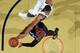 NEW ORLEANS, LA - NOVEMBER 2: Jeff Adrien #4 of the Charlotte Bobcats shoots against Anthony Davis #23 of the New Orleans Pelicans on November 2, 2013 at the New Orleans Arena in New Orleans, Louisiana. NOTE TO USER: User expressly acknowledges and agrees