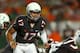 MIAMI GARDENS, FL - NOVEMBER 09: Stephen Morris #17 of the Miami Hurricanes calls a play during a game against the Virginia Tech Hokies at Sun Life Stadium on November 9, 2013 in Miami Gardens, Florida. (Photo by Mike Ehrmann/Getty Images)