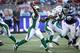 TORONTO, CANADA - JULY 11: Darian Durant #4 of the Saskatchewan Roughriders throws during CFL game action against the Toronto Argonauts on July 11, 2013 at Rogers Centre in Toronto, Ontario, Canada. (Photo by Tom Szczerbowski/Getty Images)