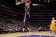 LOS ANGELES, CA - NOVEMBER 15: Quincy Pondexter #20 of the Memphis Grizzlies goes up for a dunk against the Los Angeles Lakers at Staples Center on November 15, 2013 in Los Angeles, California. NOTE TO USER: User expressly acknowledges and agrees that, by