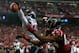 ATLANTA, GA - NOVEMBER 10: Byron Maxwell #41 of the Seattle Seahawks breaks up this touchdown reception intended for Roddy White #84 of the Atlanta Falcons at Georgia Dome on November 10, 2013 in Atlanta, Georgia. (Photo by Kevin C. Cox/Getty Images)