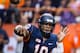 SYRACUSE, NY - OCTOBER 5: Terrel Hunt #10 of Syracuse Orange throws for a short loss in the first quarter against Clemson Tigers on October 5, 2013 at the Carrier Dome in Syracuse, New York. Clemson defeated Syracuse 49-14. (Photo by Brett Carlsen/Gett