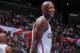 LOS ANGELES, CA - MARCH 13: Lamar Odom #7 of the Los Angeles Clippers smiles during the game against the Memphis Grizzlies at Staples Center on March 13, 2013 in Los Angeles, California. NOTE TO USER: User expressly acknowledges and agrees that, by downl