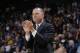 OAKLAND, CA - OCTOBER 7: Head coach, Michael Malone, of the Sacramento Kings against the Golden State Warriors on October 7, 2013 at Oracle Arena in Oakland, California. NOTE TO USER: User expressly acknowledges and agrees that, by downloading and or usin