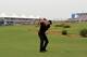 DUBAI, UNITED ARAB EMIRATES - NOVEMBER 17: Henrik Stenson of Sweden plays his second shot to the 18th hole during the final round of the 2013 DP World Championship on the Earth Course at the Jumeirah Golf Estates on November 17, 2013 in Dubai, United Ara