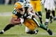 GREEN BAY, WI - NOVEMBER 10: Jarrett Boykin #11 of the Green Bay Packers dives for extra yards after a fourth quarter catch while being tackled by Patrick Chung #23 of the Philadelphia Eagles at Lambeau Field on November 10, 2013 in Green Bay, Wisconsin.