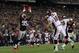 FOXBORO, MA - OCTOBER 7: Chandler Jones #95 of the New England Patriots leaps for a pass by Peyton Manning #18 of the Denver Broncos at Gillette Stadium on October 7, 2012 in Foxboro, Massachusetts. (Photo by Jim Rogash/Getty Images)