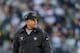 EAST RUTHERFORD, NJ - NOVEMBER 3: Head coach Sean Payton of the New Orleans Saints on the sideline in the 2nd half of the Jets 26-20 win over the New Orleans Saints at MetLife Stadium on November 3, 2013 in East Rutherford, New Jersey. (Photo by Ron Anton