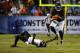 Bennett's overtime catch set up the game-winning field goal.