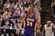 SACRAMENTO, CA - MARCH 30: Kobe Bryant #24 of the Los Angeles Lakers calls out the play during a break in action against the Sacramento Kings on March 30, 2013 at Sleep Train Arena in Sacramento, California. NOTE TO USER: User expressly acknowledges and