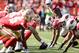 SAN FRANCISCO, CA - OCTOBER 13: The San Francisco 49ers line up against the Arizona Cardinals at Candlestick Park on October 13, 2013 in San Francisco, California. (Photo by Ezra Shaw/Getty Images)
