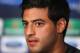 MANCHESTER, ENGLAND - OCTOBER 22: Carlos Vela of Real Sociedad de Futbol faces the media during a press conference at Old Trafford on October 22, 2013 in Manchester, England. (Photo by Alex Livesey/Getty Images)