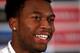 HERTFORD, ENGLAND - NOVEMBER 17: Daniel Sturridge faces the media during an England press conference at The Grove Hotel, ahead of their International Friendly with Germany on November 17, 2013 in Hertford, England. (Photo by Jan Kruger/Getty Images)