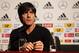LONDON, ENGLAND - NOVEMBER 18: Germany head coach Joachim Low faces the media during a press conference at The Royal Horseguard hotel, ahead of their International Friendly with England on November 18, 2013 in London, England. (Photo by Charlie Crowhurst/